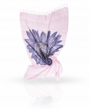 Палантин Женский S-SUNFL/PINK